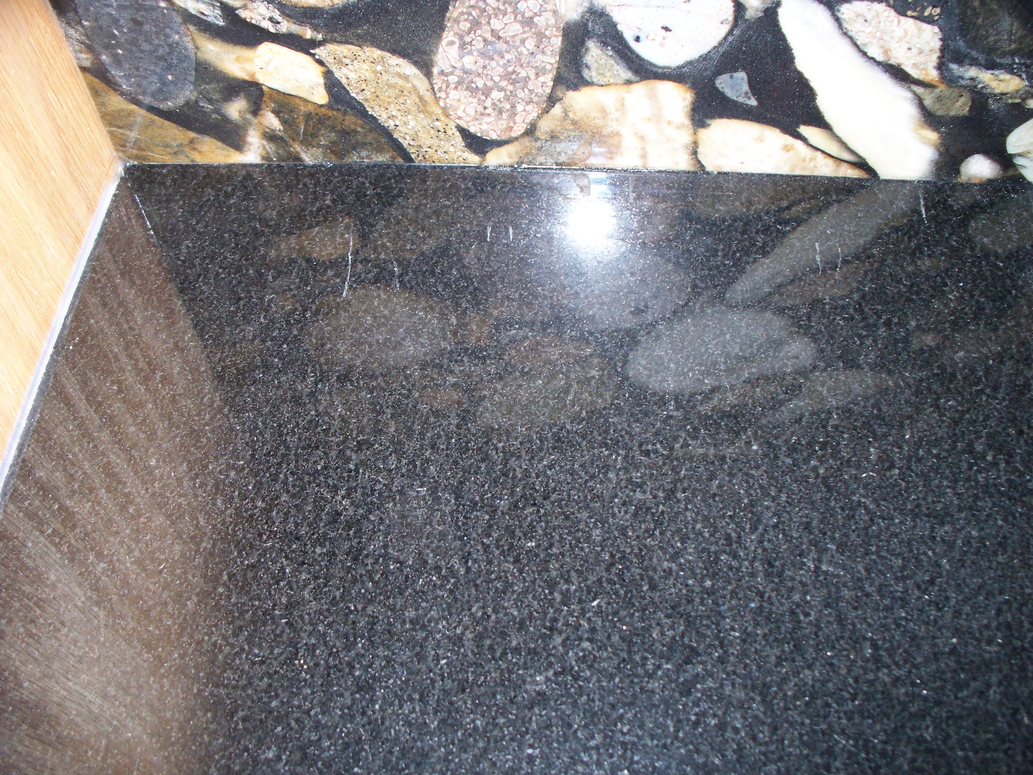 Scratches On Absolute Black Granite Granite M D