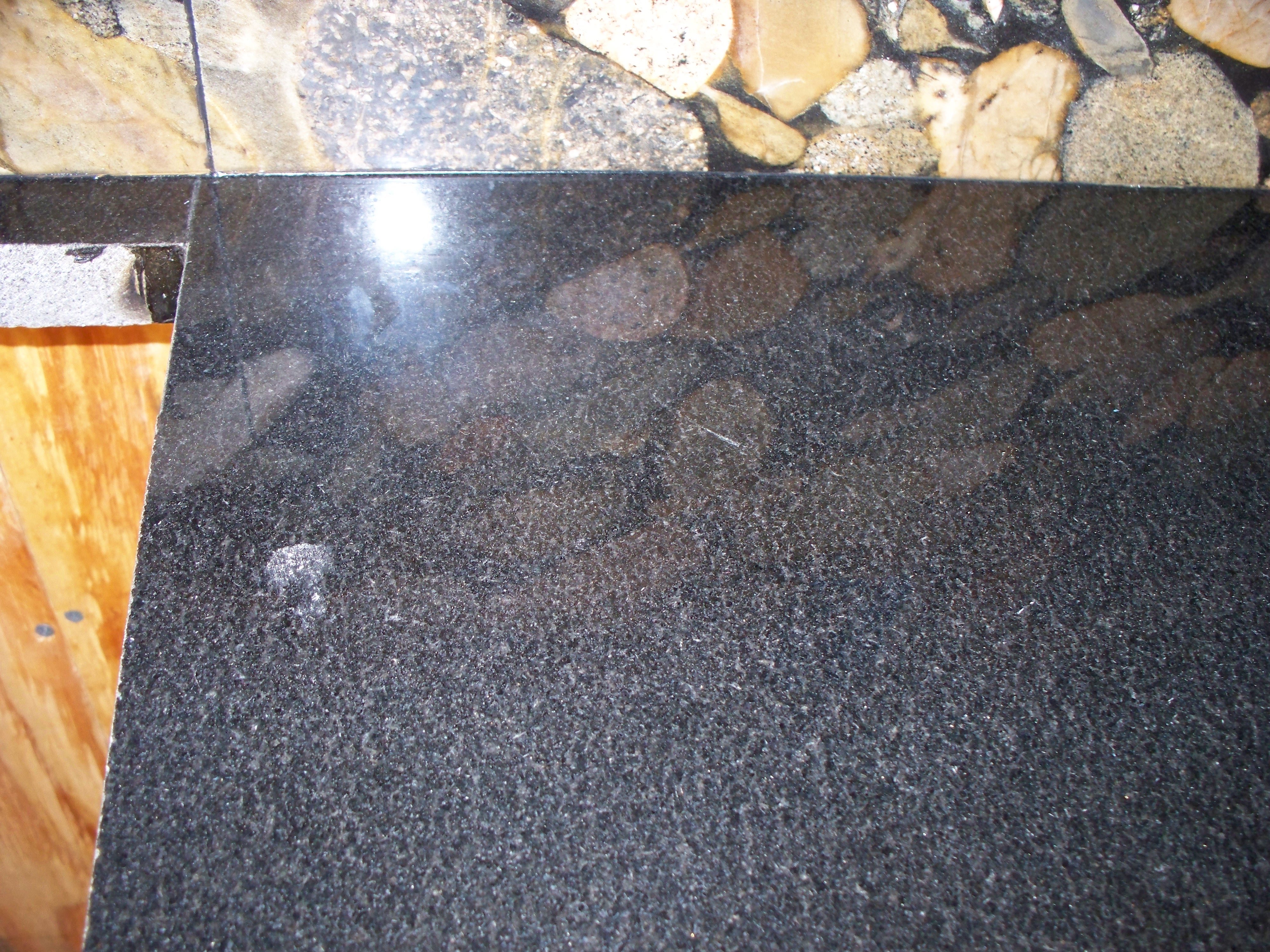 Scratches On Absolute Black Granite Granite M D