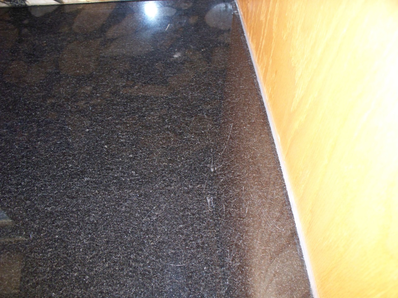 Granite countertop scratches repair, Grand Haven, MI