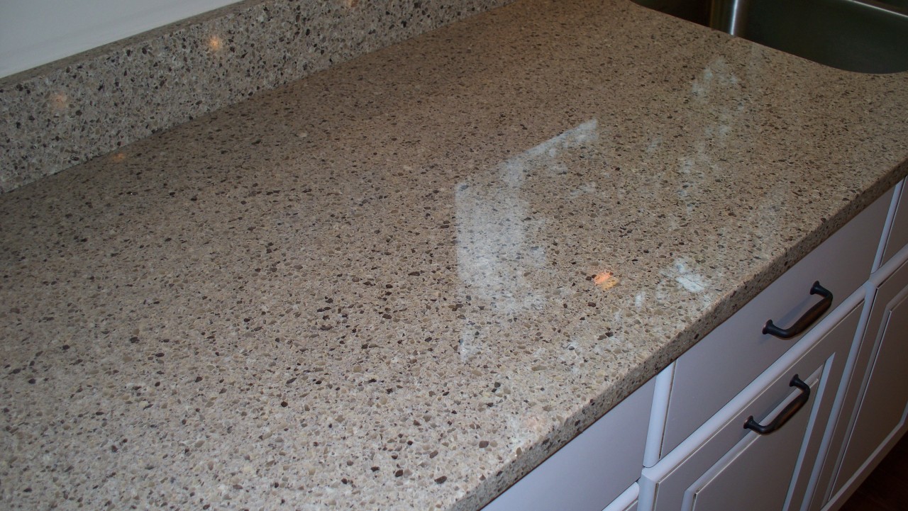 Quartz countertop seam repair, Kalamazoo, MI. Granite, M.D.